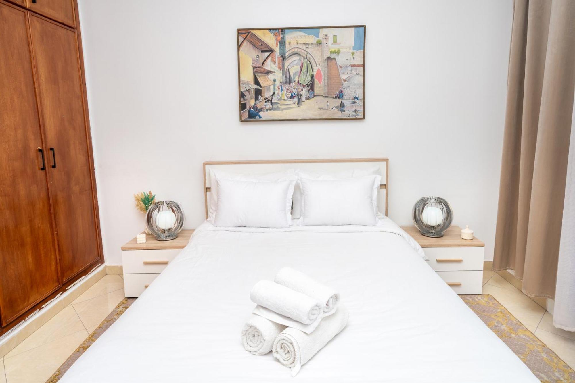 Appartement 2 Chambres Pres De La Corniche タンジェ エクステリア 写真