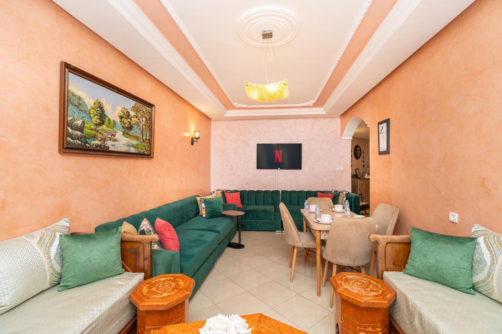 Appartement 2 Chambres Pres De La Corniche タンジェ エクステリア 写真