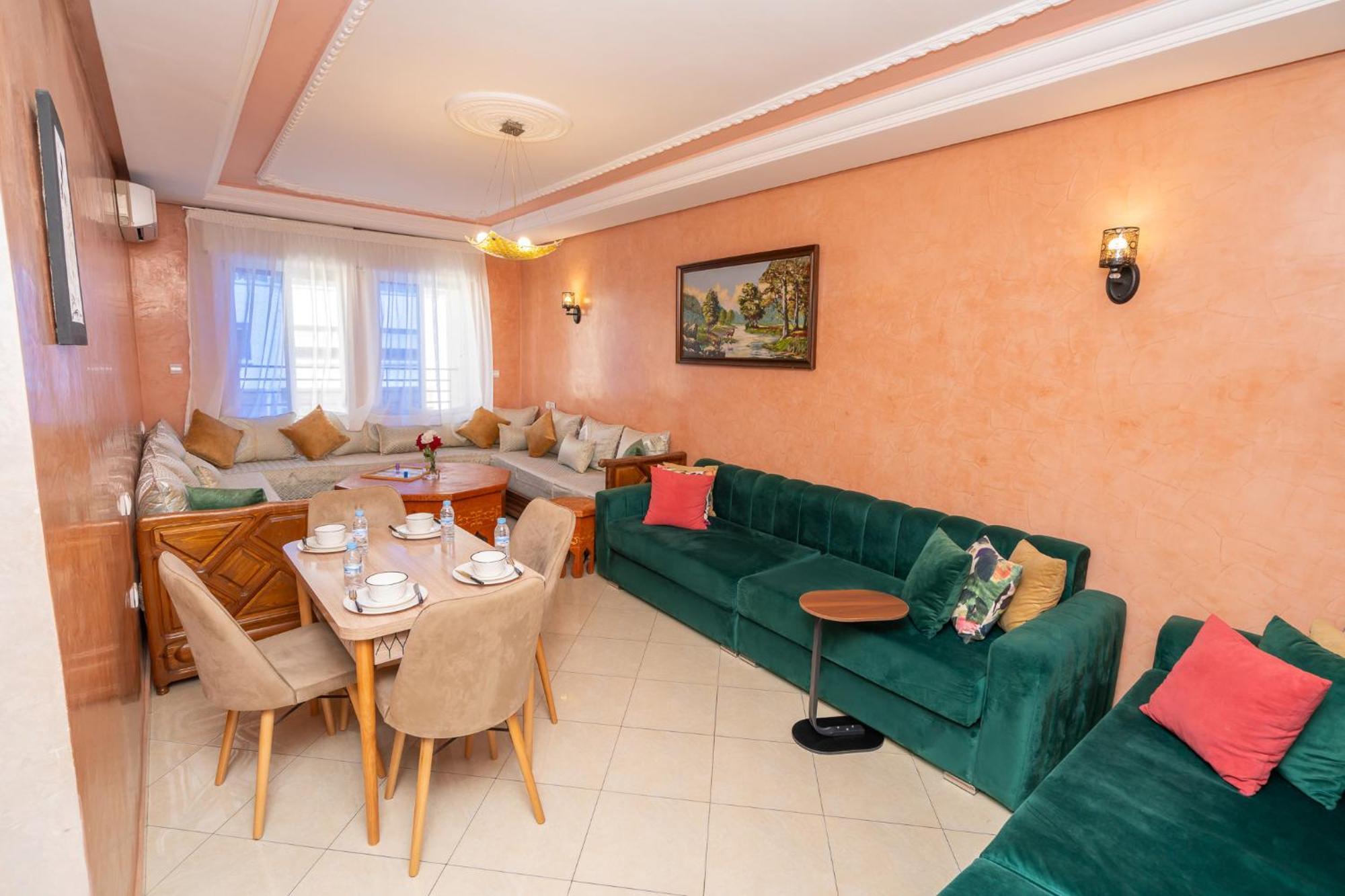 Appartement 2 Chambres Pres De La Corniche タンジェ エクステリア 写真