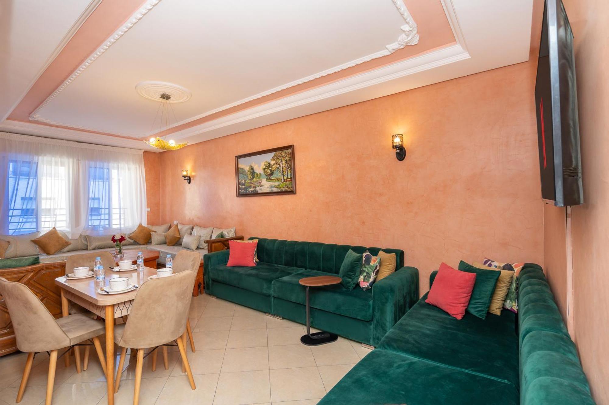 Appartement 2 Chambres Pres De La Corniche タンジェ エクステリア 写真