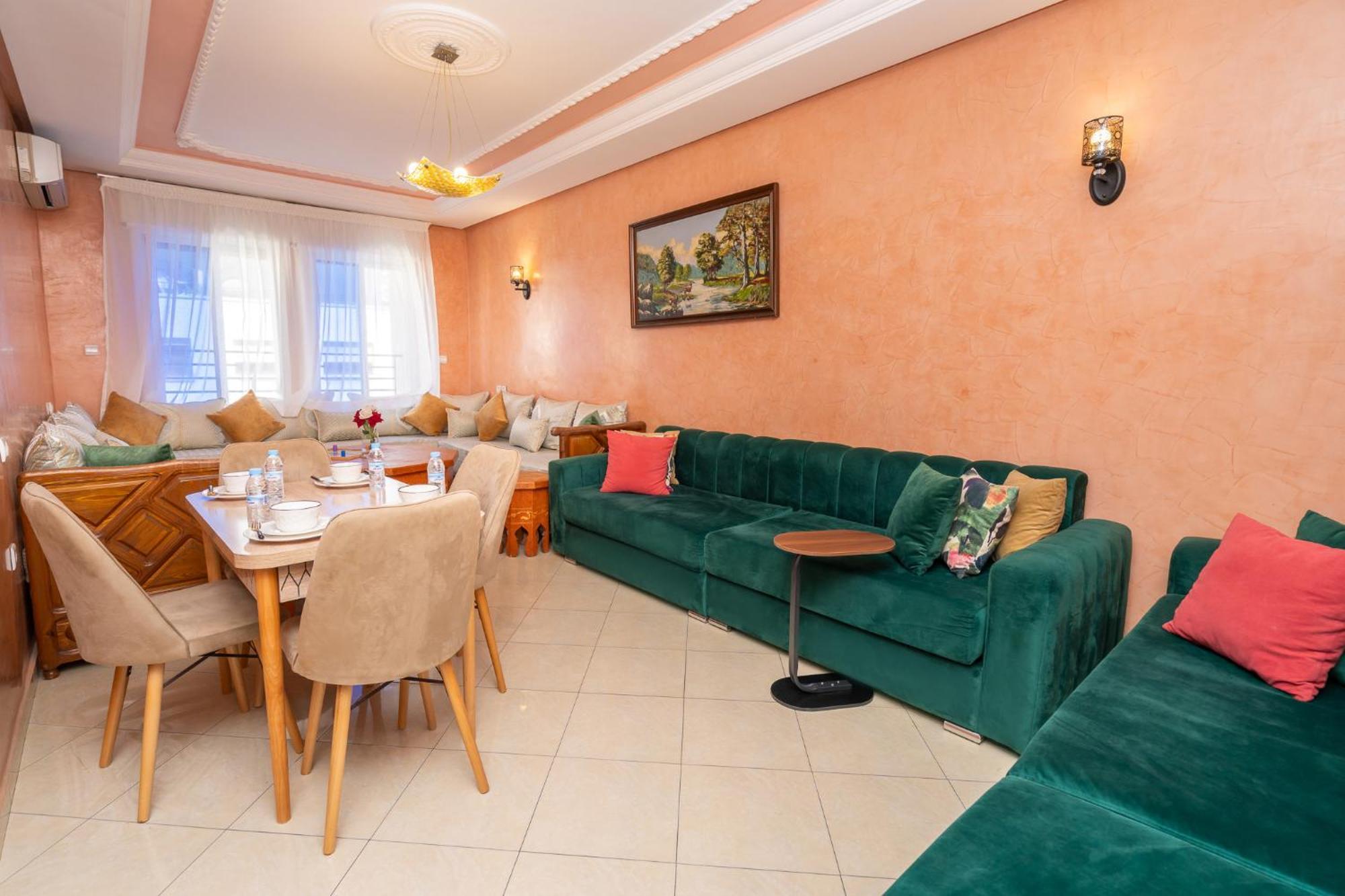 Appartement 2 Chambres Pres De La Corniche タンジェ エクステリア 写真